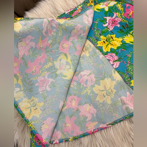 VTG Lilly Pulitzer The Minnie Skirt 1970s Rare Print Size 14 - Picture 3 of 9